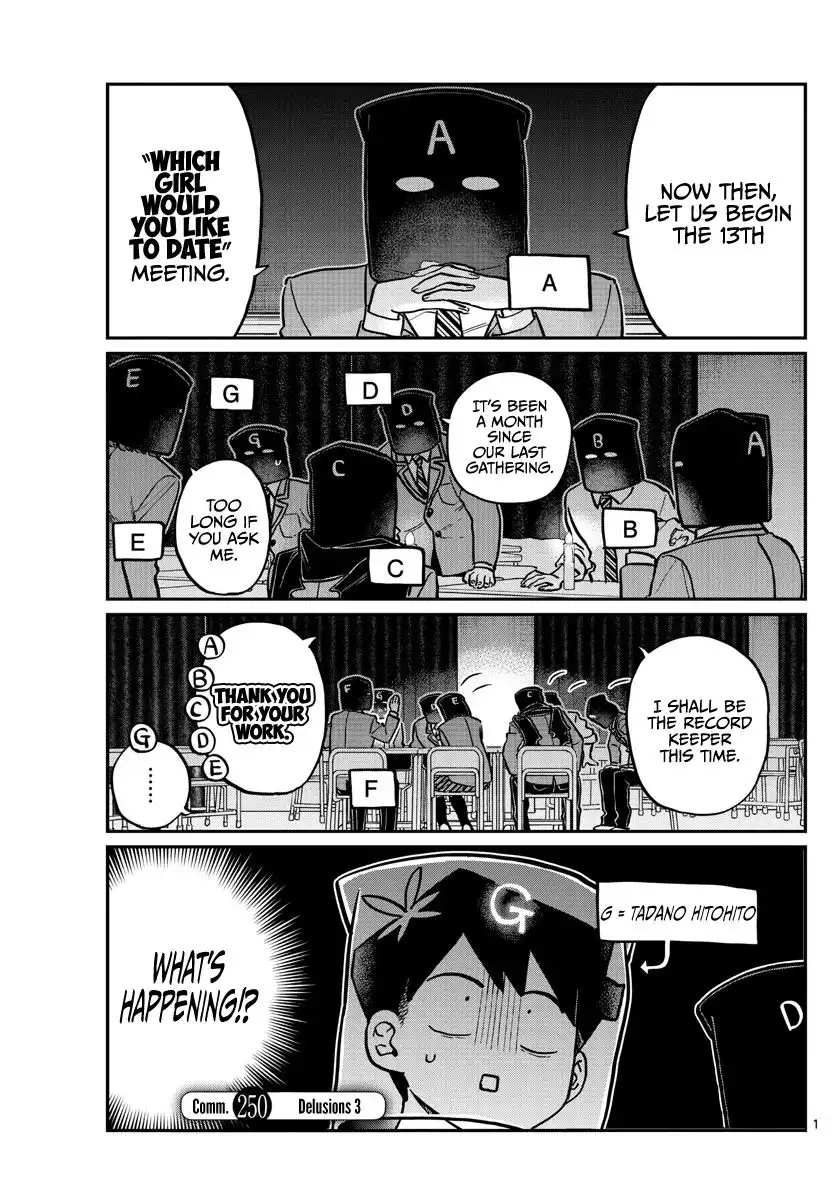 Komi-san wa Komyushou Desu Chapter 250 1